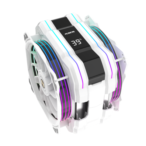 ALSEYE M120D PLUS II RGB CPU FAN WHITE