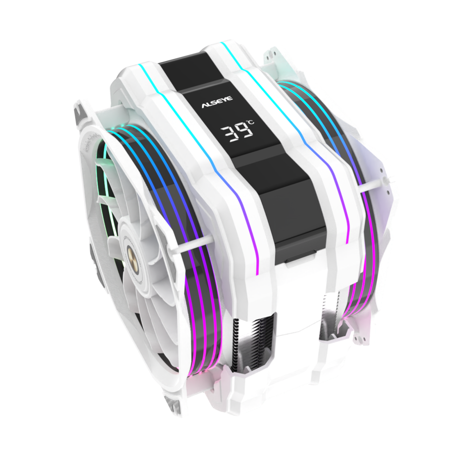 ALSEYE M120D PLUS II RGB CPU FAN WHITE