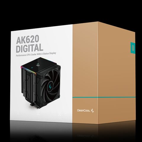 DEEPCOOL AK620 DIGITAL W/LCD & SIX COPPER HEAT WHITE