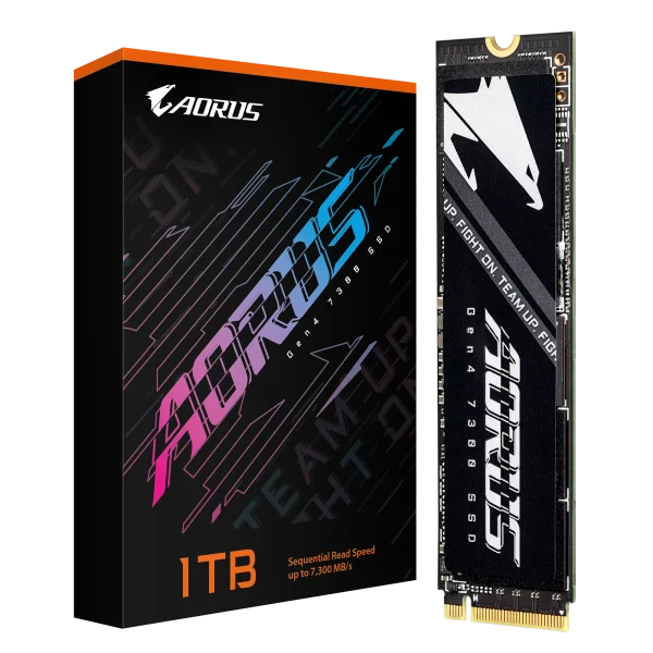 GIGABYTE AORUS Gen4 7300 SSD 1TB (w/o heat spreader)