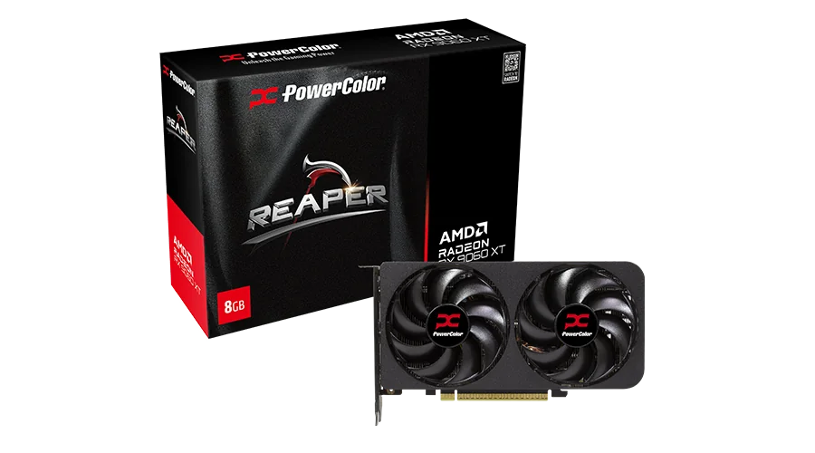 POWERCOLOR RX9060XT REAPER 8GB GDDR6