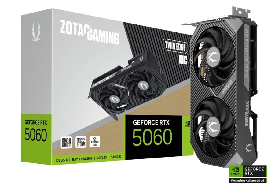 ZOTAC GAMING RTX5060 TWIN EDGE OC 8GB GDDR7