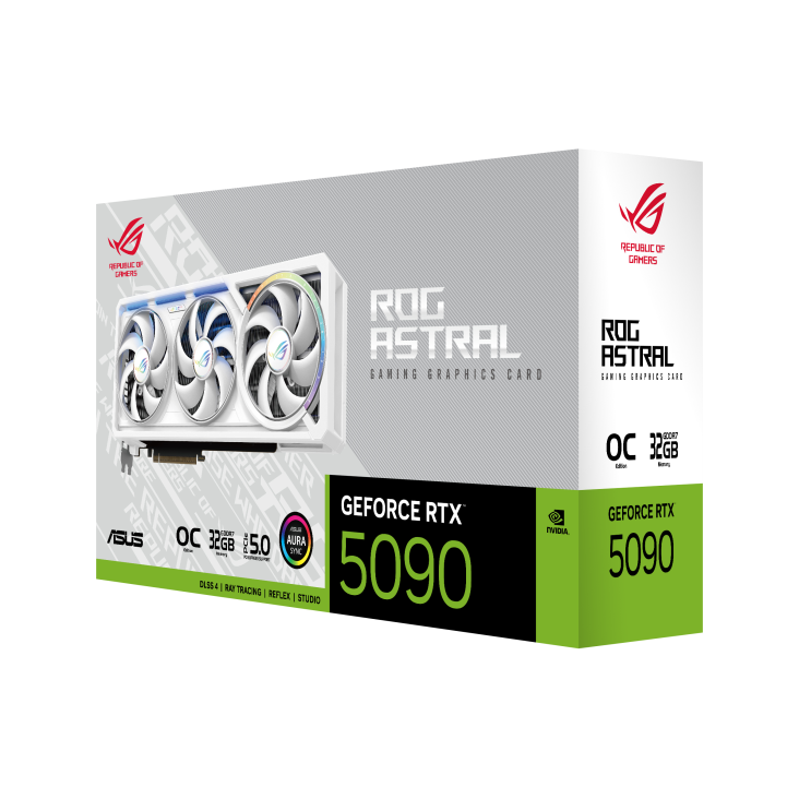 ASUS ROG ASTRAL RTX5090 GAMING OC WHITE