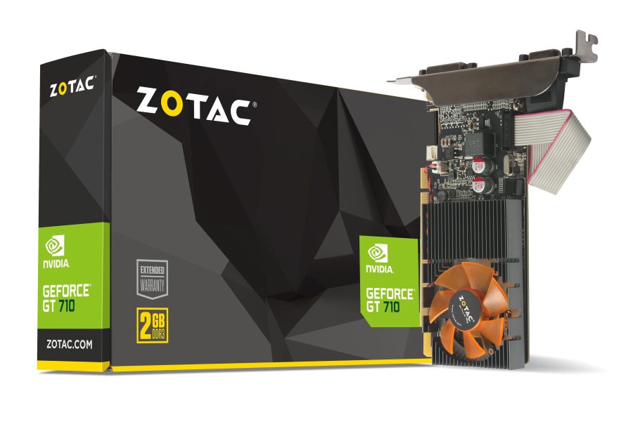 ZOTAC GT710 SINGLE FAN 2GB DDR3