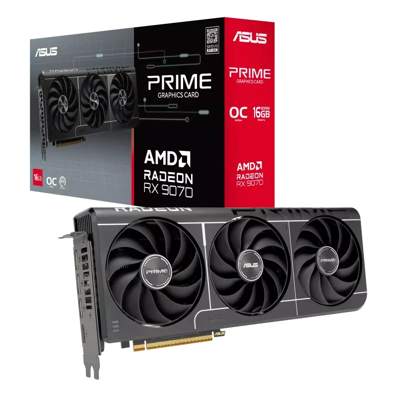 ASUS PRIME RX9070 OC 16GB GDDR6 EVO