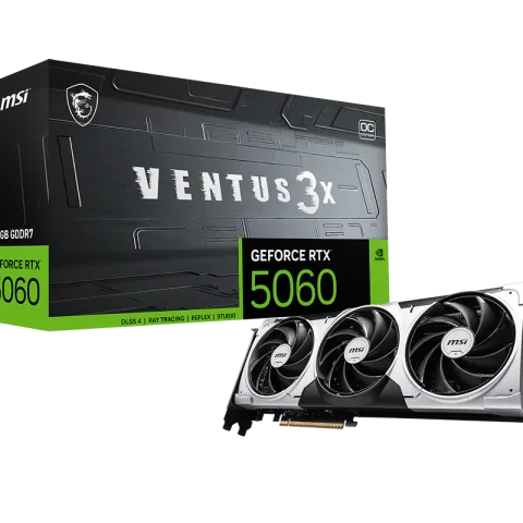 MSI RTX5060 VENTUS 3X OC 8GB GDDR7