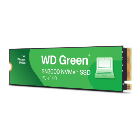 WESTERN DIGITAL GREEN SN3000 1TB NVME PCIE GEN4 SSD