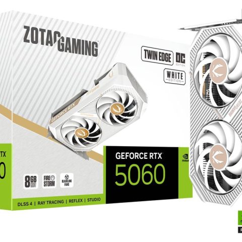 ZOTAC RTX5060 TWIN EDGE OC 8GB GDDR7 WHITE