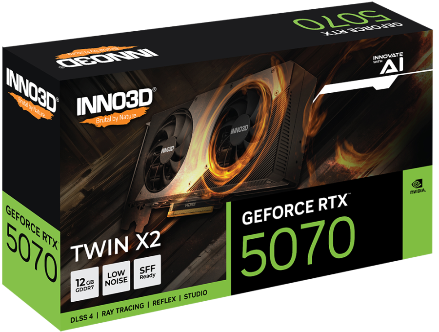 INNO 3D RTX5070 X2 12GB GDDR7