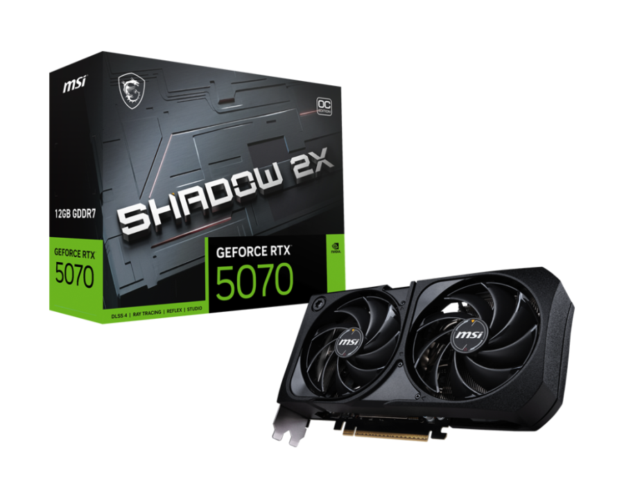 MSI RTX5070 SHAOW 2X OC 12GB GDDR7