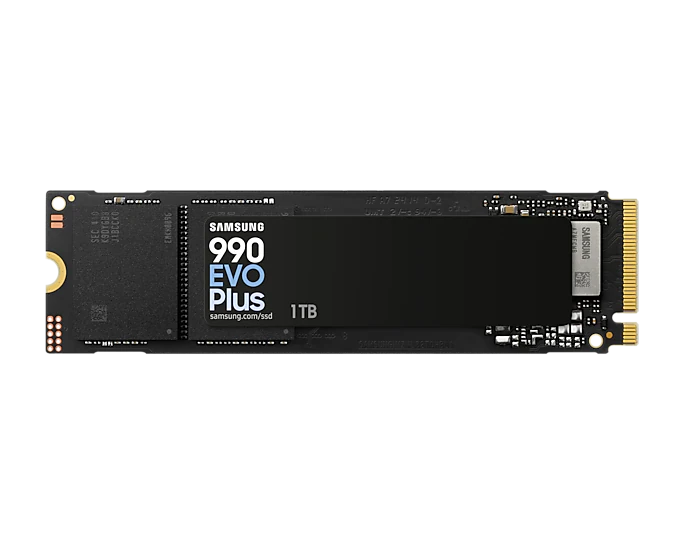 SAMSUNG 990 EVO PLUS 1TB M.2 PCIE4X4 SSD