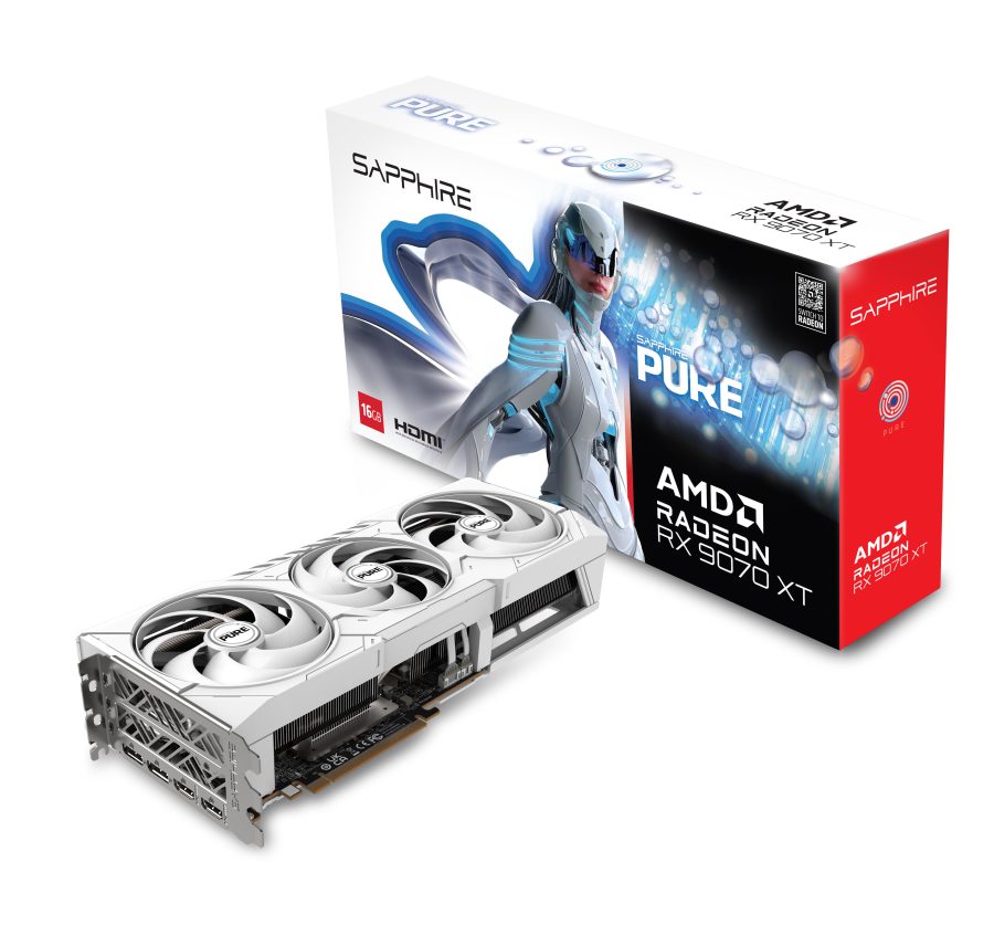 SAPPHIRE RX9070XT PURE GAMING OC 16GB GDDR6