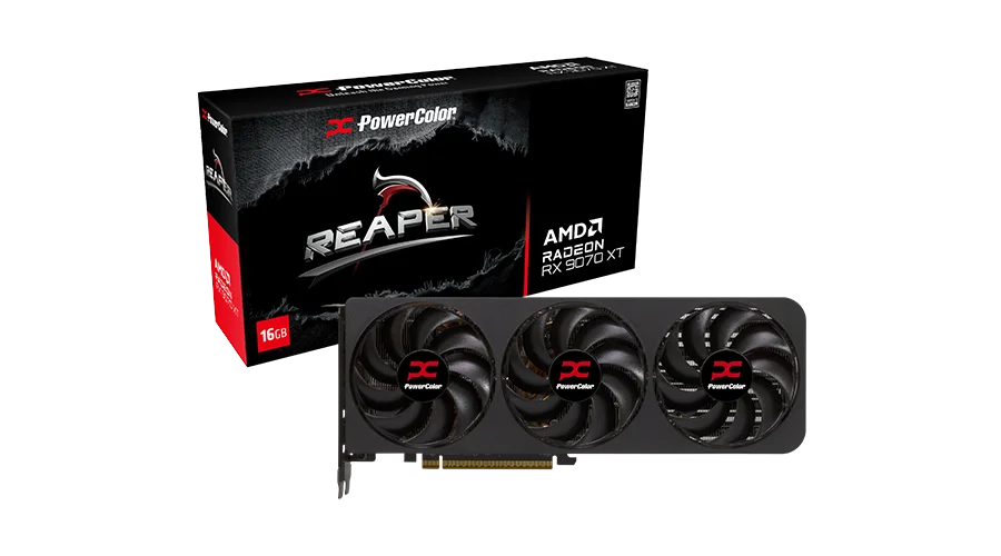POWERCOLOR RX9070XT REAPER 16GB GDDR6