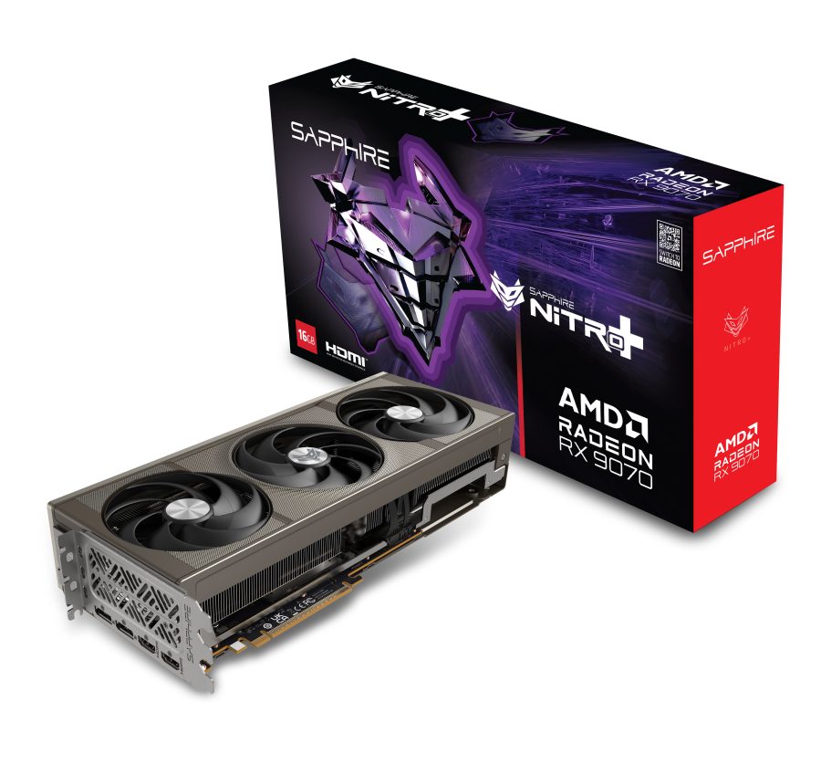 SAPPHIRE RX9070 NITRO+ GAMING OC 16GB GDDR6