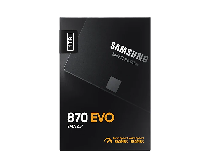 SAMSUNG 870 EVO SATA3 1TB SSD