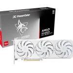 POWERCOLOR RX9060XT HELLHOUND 16GB GDDR6 WHITE 縮圖 1