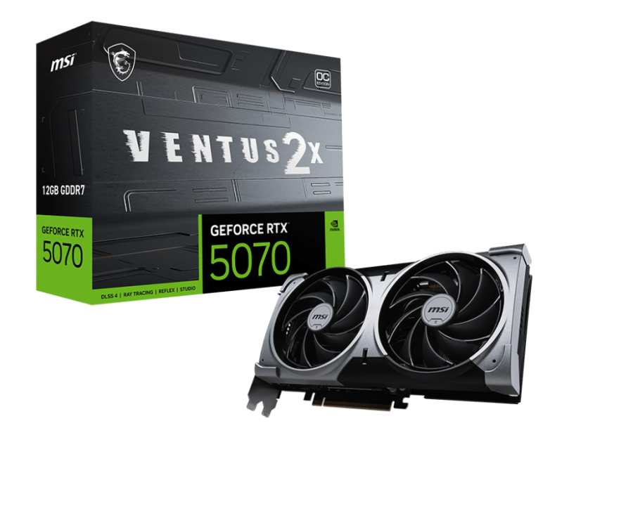 MSI RTX5070 VENTUS 2X OC 12GB GDDR7