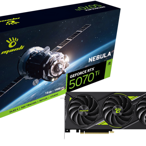 MANLI RTX5070TI 16GB GDDR7 NEBULA X3