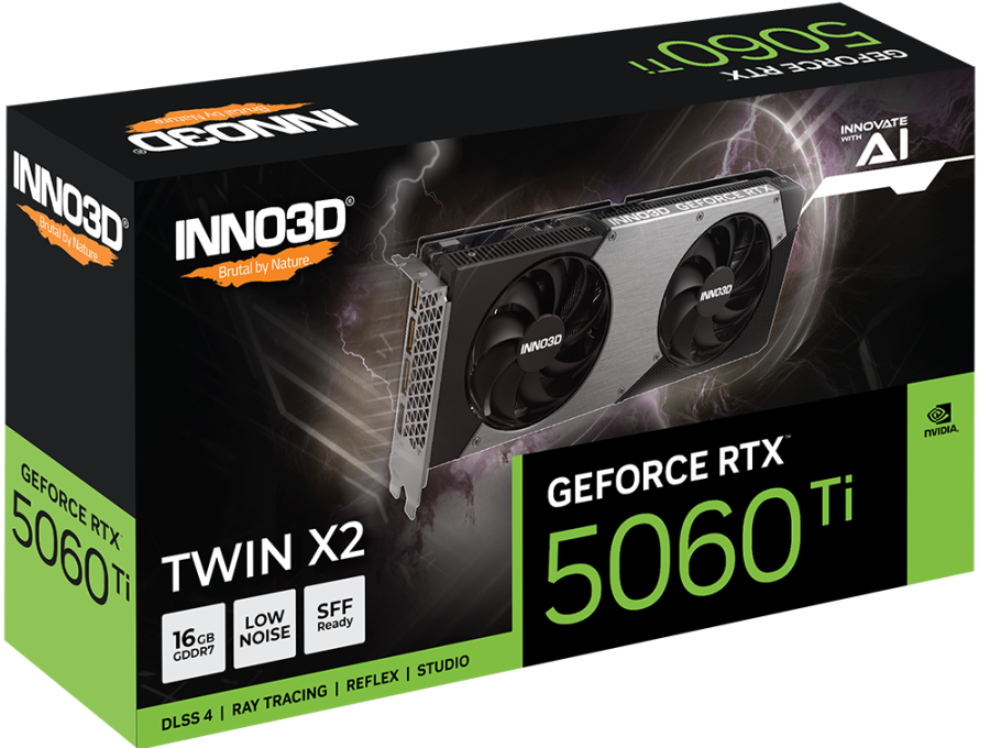 INNO 3D RTX5060TI X2 16GB GDDR7