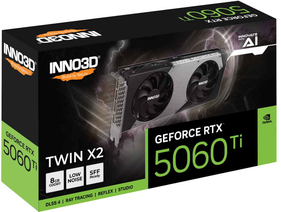 INNO 3D RTX5060TI X2 8GB GDDR7